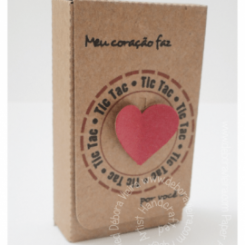 Caixa Tic Tac Coração
