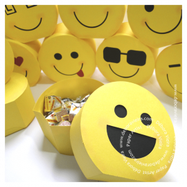 Caixas Quadradas Emoticons