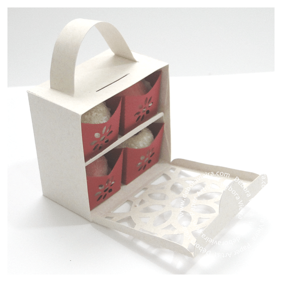 Maletinha Floral para Docinhos