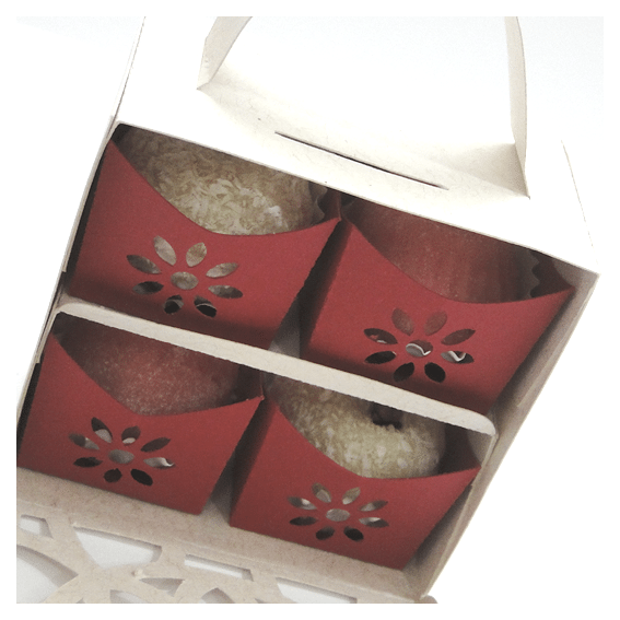 Maletinha Floral para Docinhos