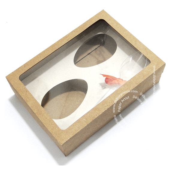 Caixa Ovo de Colher (2 ovos 50g)