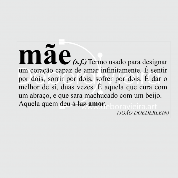 Frase Mãe Modelo 01